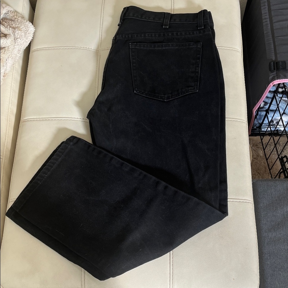George Mens Black Regular Fit Jeans
